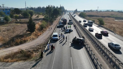 Bursa'da Zincirleme Trafik Kazası