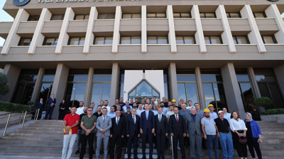 Dorun Madencilik İşçilerinden Bakan Bayraktar'a Ziyaret