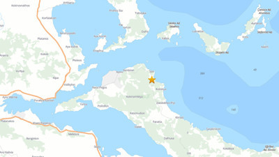 Çanakkale Açıklarında 4.4 Büyüklüğünde Deprem