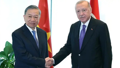 Cumhurbaşkanı Erdoğan, Vietnam Başkanı To Lam ile Görüştü