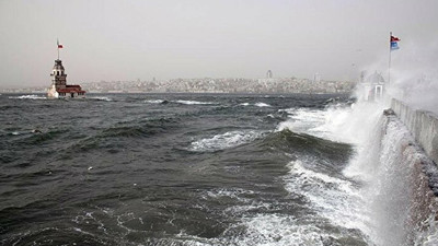 Marmara Denizi İçin Fırtına Uyarısı