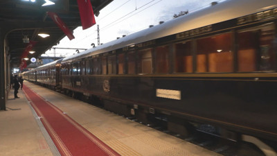 Tarihi 'Orient Express' Treni İstanbul'da