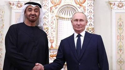 Putin ve Al Nahyan Telefonda Görüştü! Masada Orta Doğu ve İkili İlişkiler Var