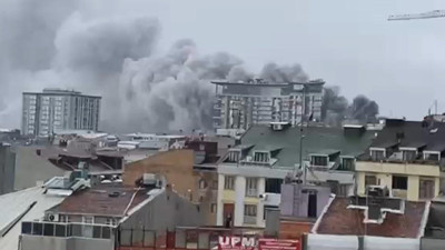İstanbul'da Sanayi Sitesinde Yangın