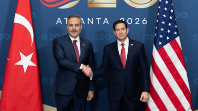 Bakan Fidan, ABD'li Mevkidaşı Rubio'yla Bir Araya Geldi
