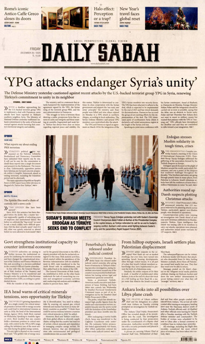 Daily Sabah Gazetesi Manşeti