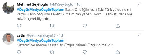 Twitter'da 'Basın ÖneEğilmesin' protestosu: #ÖzgürMedyaÖzgürToplum