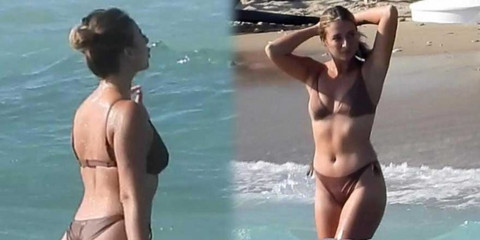 Survivor yarışmacısı Aleyna Kalaycıoğlu Çeşme tatilinde