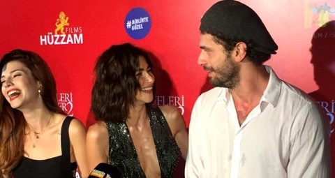 Nesrin Cavadzade ile Yiğit Kirazcı'nın bakışmaları olay oldu