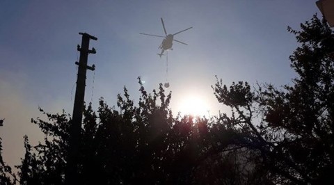 Çanakkale’de korkutan yangın