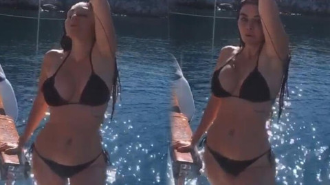 Ebru Polat'tan 'şişmanlamışım' dansı