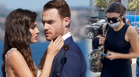 Hande Erçel'den Kerem Bürsin ile aşk iddialarına yanıt!