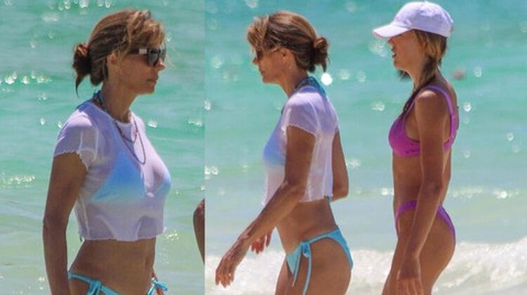 Sylvester Stallone ve eşi Jennifer Flavin aile tatilinde
