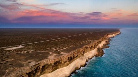 İşte dünyanın bittiği yer: Nullarbor Uçurumları