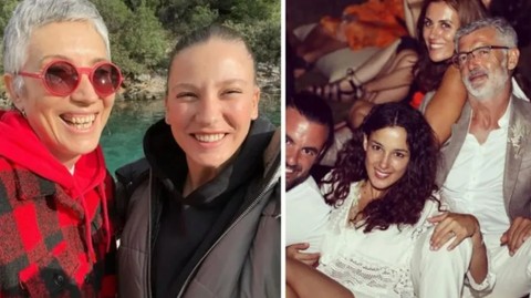Yasak aşk yaşayan Cansu Tosun'un babası ile Serenay Sarıkaya'nın annesi yine kameralara yakalandı