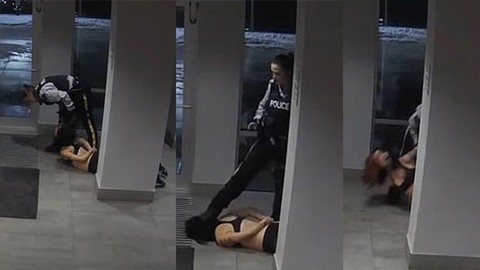 Genç kadına polis şiddeti ülkeyi ayağa kaldırdı!