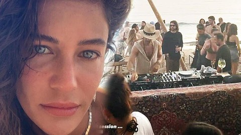 Berrak Tüzünataç'tan sosyal medya ayarı... Jandarma basınca mikrofonu eline aldı!