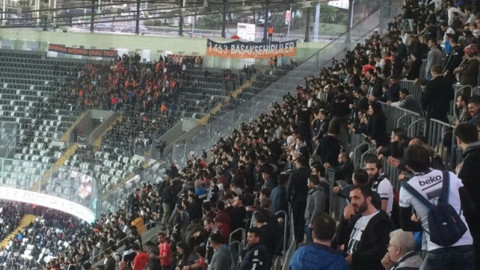 Beşiktaşlı taraftarlardan İmamoğlu'na destek