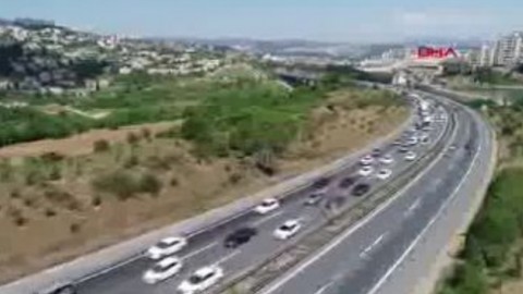 Tatilcilerin dönüşü devam ediyor: İşte TEM'de son durum
