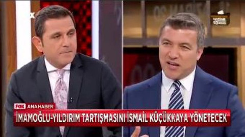 İsmail Küçükkaya, İmamoglu - Yıldırım tartışmasının nasıl yapılacağını açıkladı