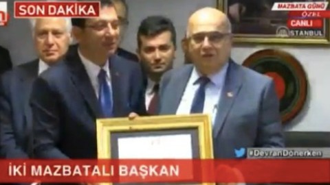 Ekrem İmamoğlu 70 gün sonra ikinci kez mazbata aldı