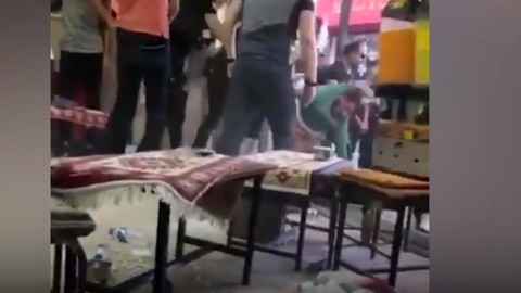 Kayyım atamalarını protesto eden gence polis şiddeti kameralara böyle yansıdı
