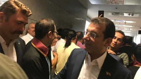 Ekrem İmamoğlu, Kaftancıoğlu'na destek için Çağlayan'da