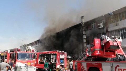 İstanbul'da büyük yangın