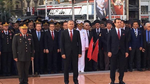 İstanbul'un Kurtuluşunun 97. Yıl Dönümü; Taksim'de tören düzenlendi