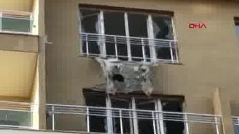 Suriye'den Nusaybin'e roket atıldı