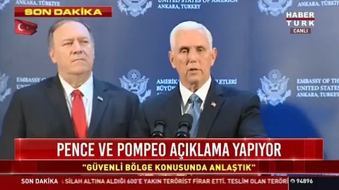 ABD Başkan Yardımcısı Mike Pence: Trump, Erdoğan'a minnettar