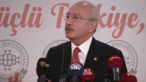 Kemal Kılıçdaroğlu, BİRKONFED İş Dünyası Konfedarasyonu toplantısında konuştu