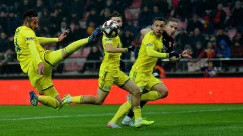 Kayserispor - Fenerbahçe maçından kareler
