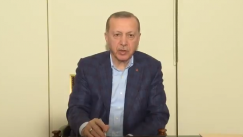 Erdoğan: Devletimiz tüm kurumlarıyla görevinin başında