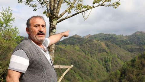 Rize'de gökyüzünde görülen parlak cisimler heyecanlandırdı: O panikle Kelime-i Şahadet getirdik
