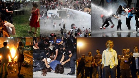 Gezi eyleminin unutulmayan duvar yazıları