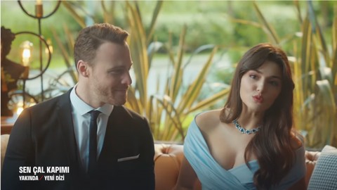 Hande Erçel ve Kerem Bürsin'in dizisi 'Sen Çal Kapımı'dan ilk fragman geldi