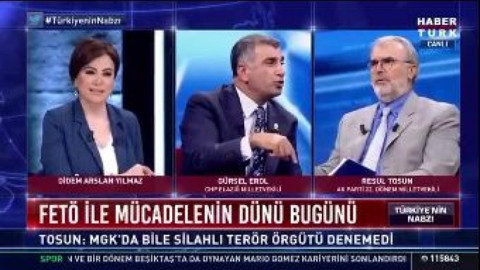 AKP'li Resul Tosun'dan Didem Arslan Yılmaz'ı şaşırtan gaf
