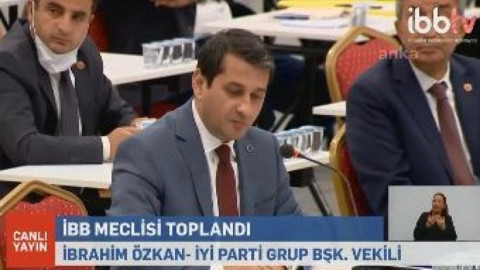 İYİ Parti İBB Meclisi'ni böyle terk etti