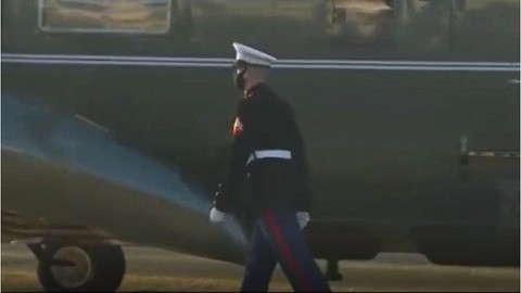 Trump'ın vedasında Trump'tan fazla izlenen isim