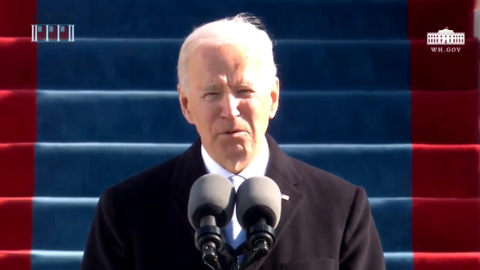 Yemin ederek göreve başlayan Joe Biden'dan ilk açıklama