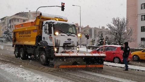 Ankara Büyükşehir Belediyesi 'Kar Takip' uygulaması başlattı