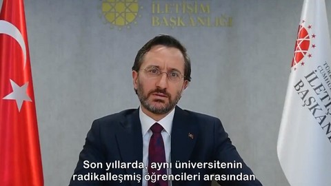 Fahrettin Altun'dan İngilizce Boğaziçi Üniversitesi videosu