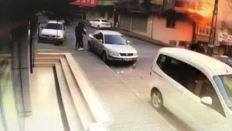 Gaziosmanpaşa'da binadaki patlama anının görüntüleri ortaya çıktı