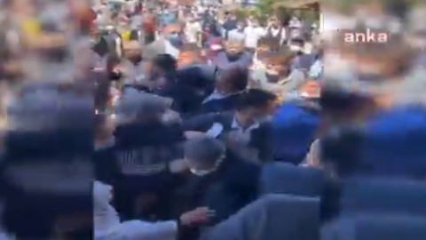Güney Beldesi seçimlerinde kavga: AKP'liler ve Gelecek Parti'liler birbirine girdi!