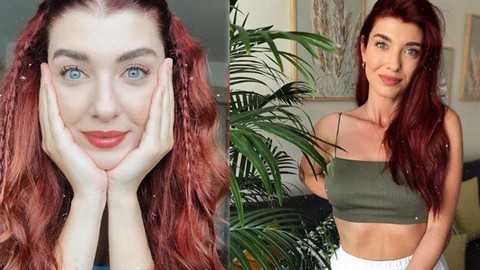 Güzel oyuncu Aslıhan Güner, siyah bikinisi ile olay yarattı
