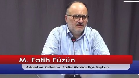 AKP'li başkandan 'Şehidimiz uğurlu geldi' gafı