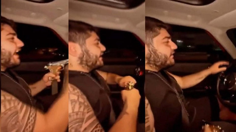 Murat Övüç'ün oğlu dehşet saçtı