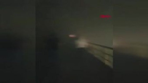 Metrodaki yangın sonrası yaşananlar vatandaşlar tarafından görüntülendi