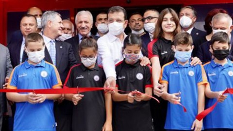 Açılışta dikkat çeken anlar: İmamoğlu'ndan Erdoğan'ı kızdıracak kurdele göndermesi